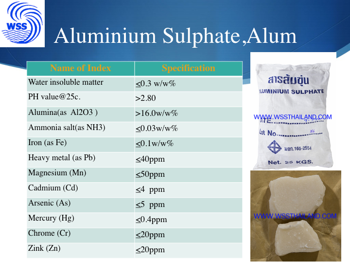 สารส้มขุ่น  ชนิดก้อน - 4