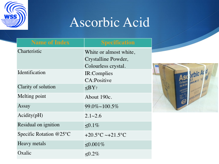 วิตามินซี Ascorbic Acid - 3