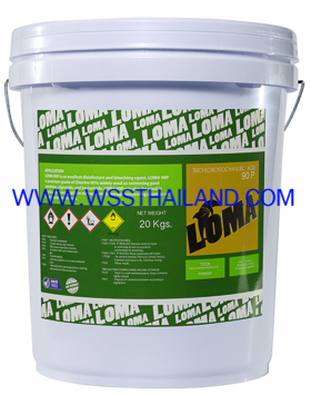 Chlorine 90%, Trichloroisocyanuric Acid  (Powder form)