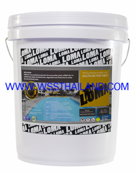 Chlorine 90%, Trichloroisocyanuric Acid, Acuchlor (Tablet)